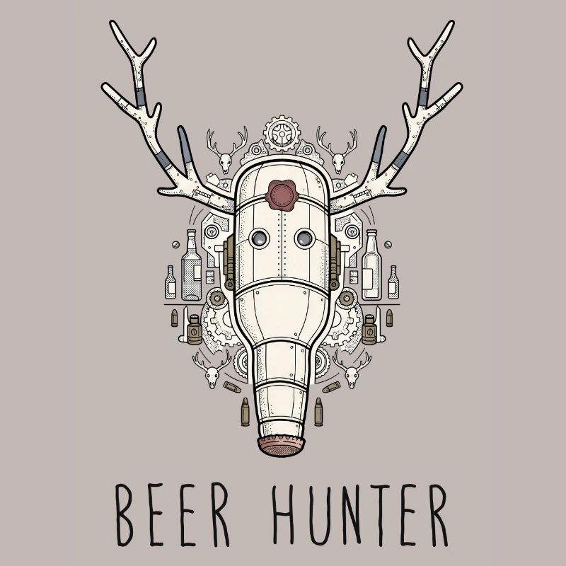 Beer Hunter Trophy – Stahlflasche