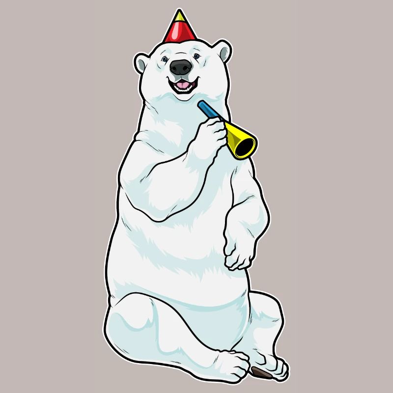 Polar Bear Birthday Toad