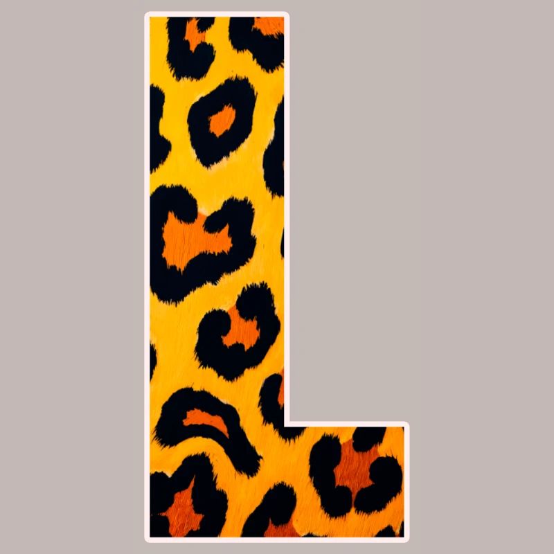 Leopard Print Eckdesign