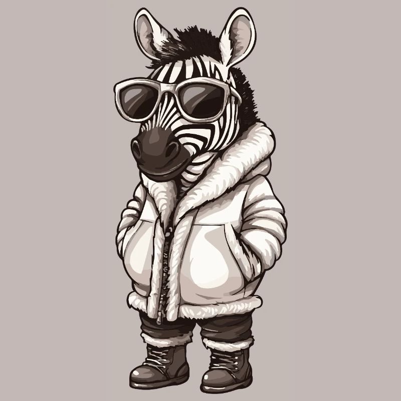 Zebra Cool Winter
