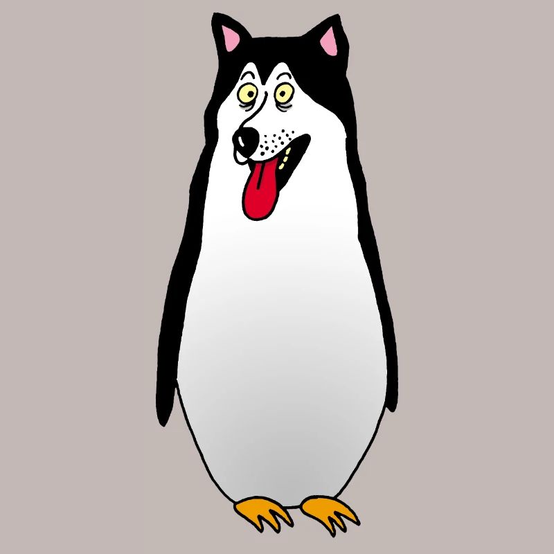 Hund oder Pinguin?