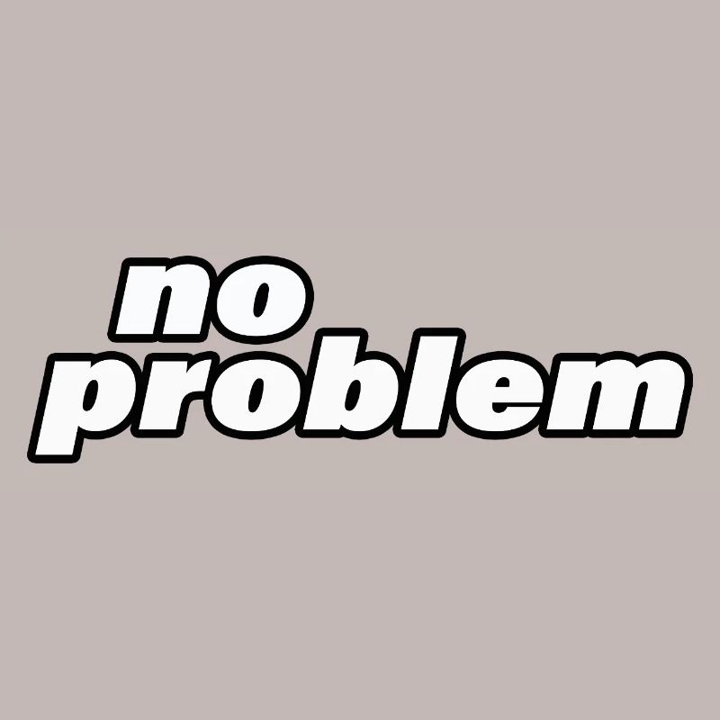 NO PROBLEM