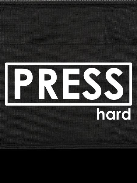 PRESS hard