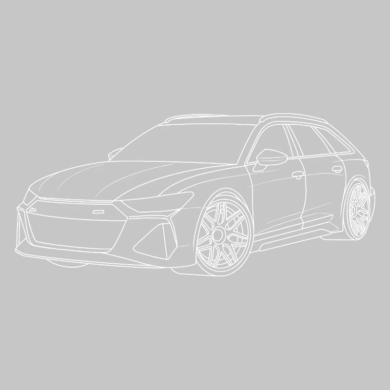 Auto Outline white