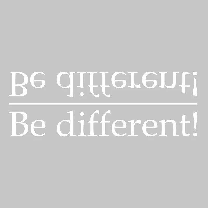 Une typographie de contraste différente