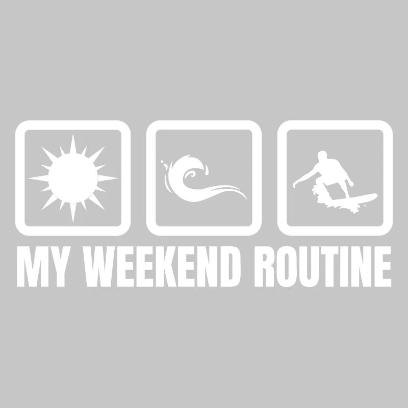 Ma routine du week-end