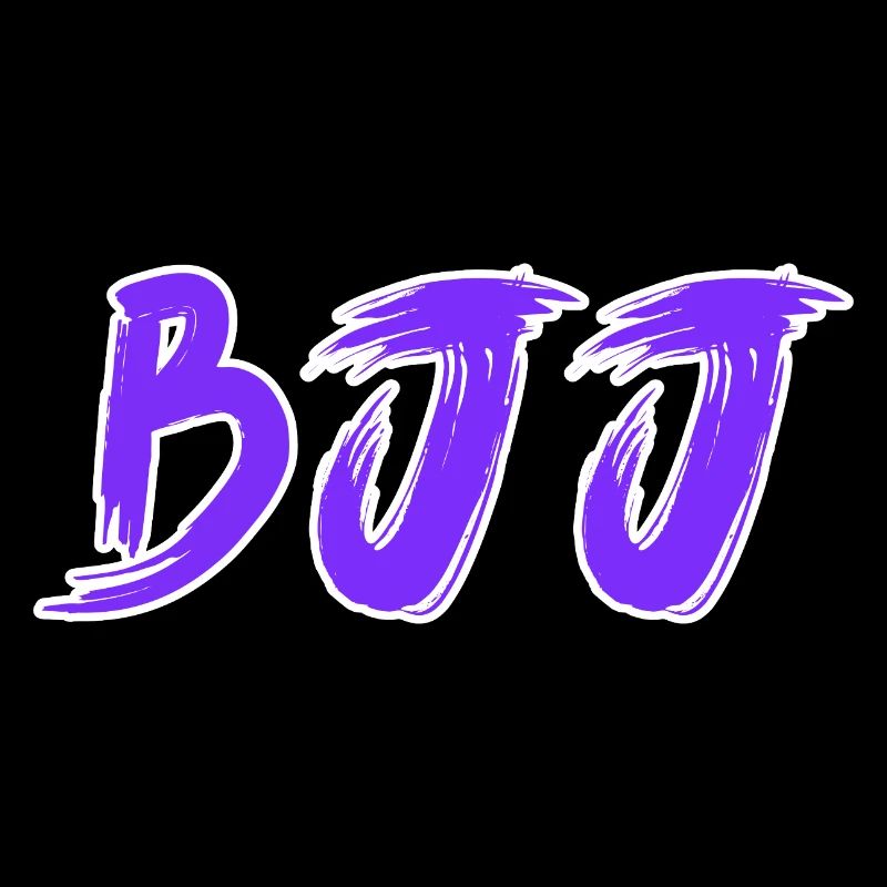 BJJ Lila Gürtel – Jiu Jitsu Rang Design