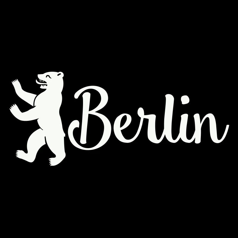 Berlin Bär Logo Schriftzug