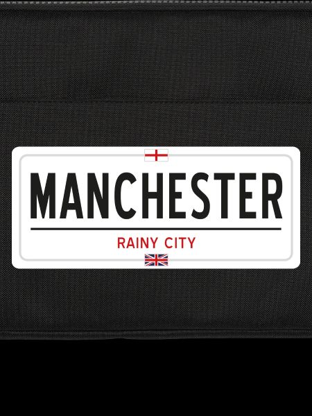 Manchester town sign