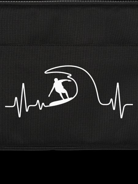 Surfing Wave Heartbeat Design