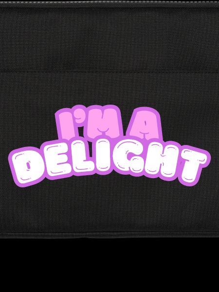 Im Delight Bubble Text