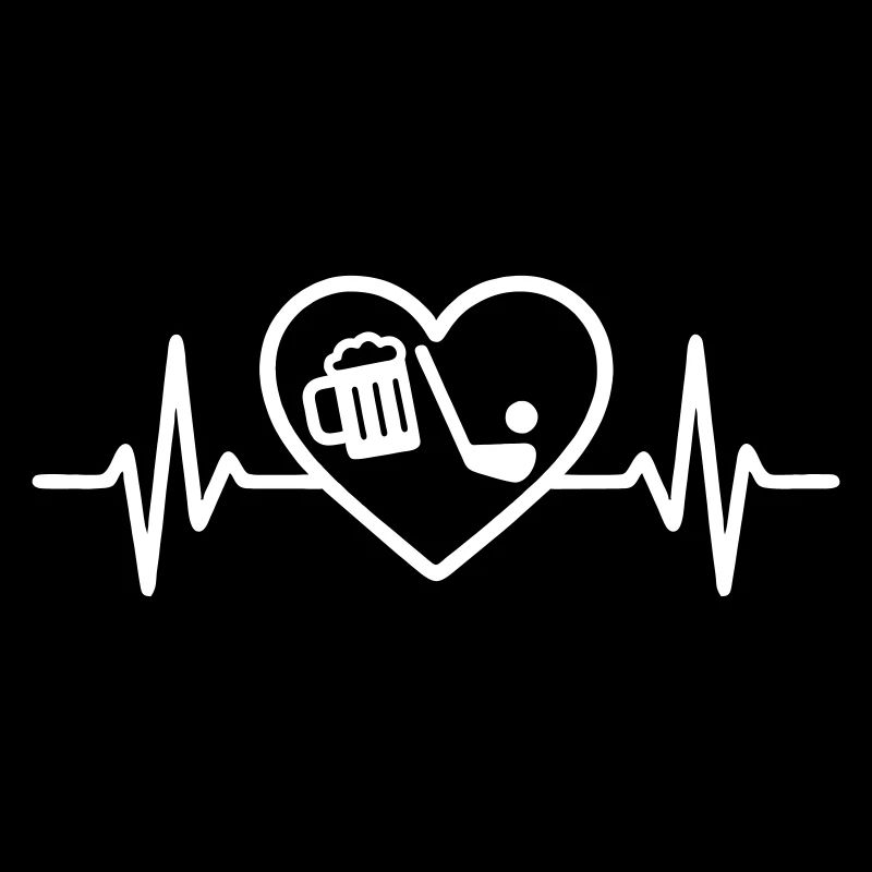 Heart Golf Bier