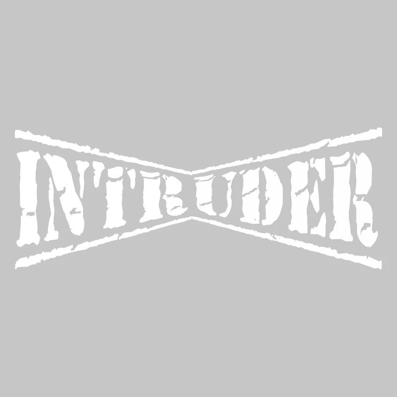 intrus hacker intrus clan sticker ordinateur