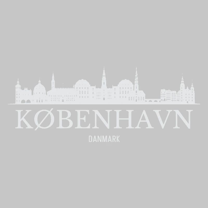 Copenhague Skyline, Copenhague Danemark