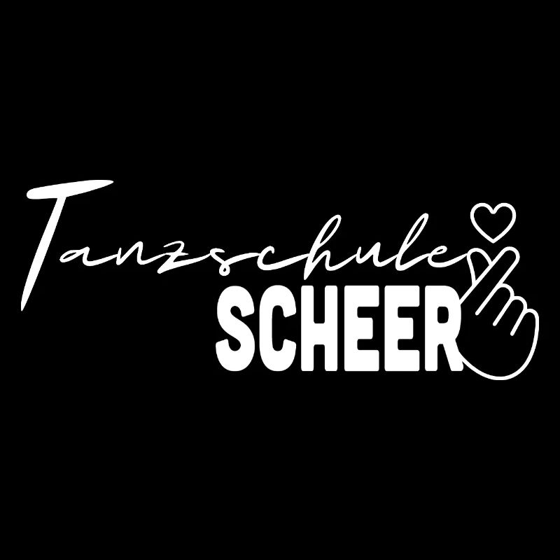 Tanzschule SCHEER heart - white