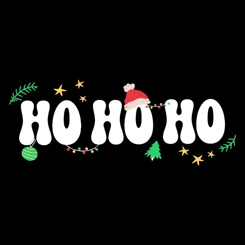 Ho Ho Ho - Noël - Décorations de Noël