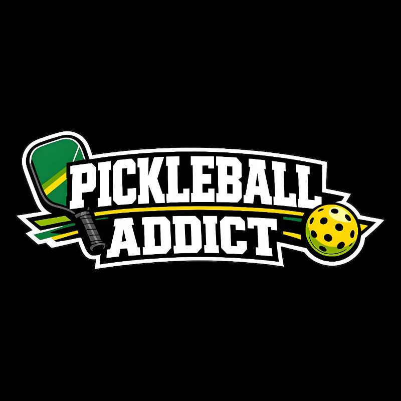 Pickleball Addict Logo