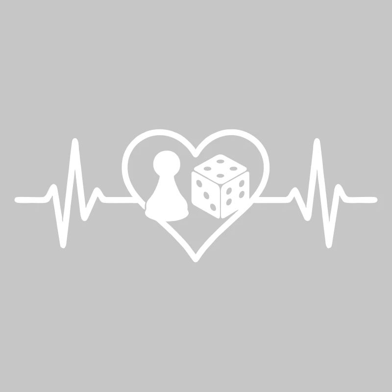 Elegant Hearts and Queens Game Pattern