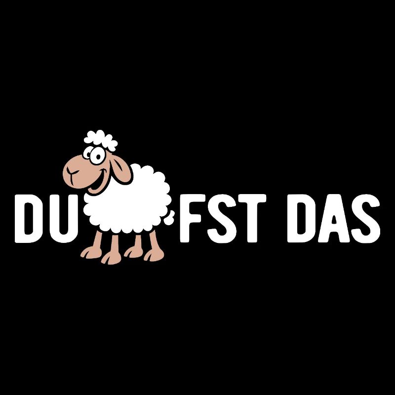 Du SCHAFfst das - Wortspiel mit Schaf