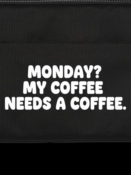 Monday: Coffee needs coffee