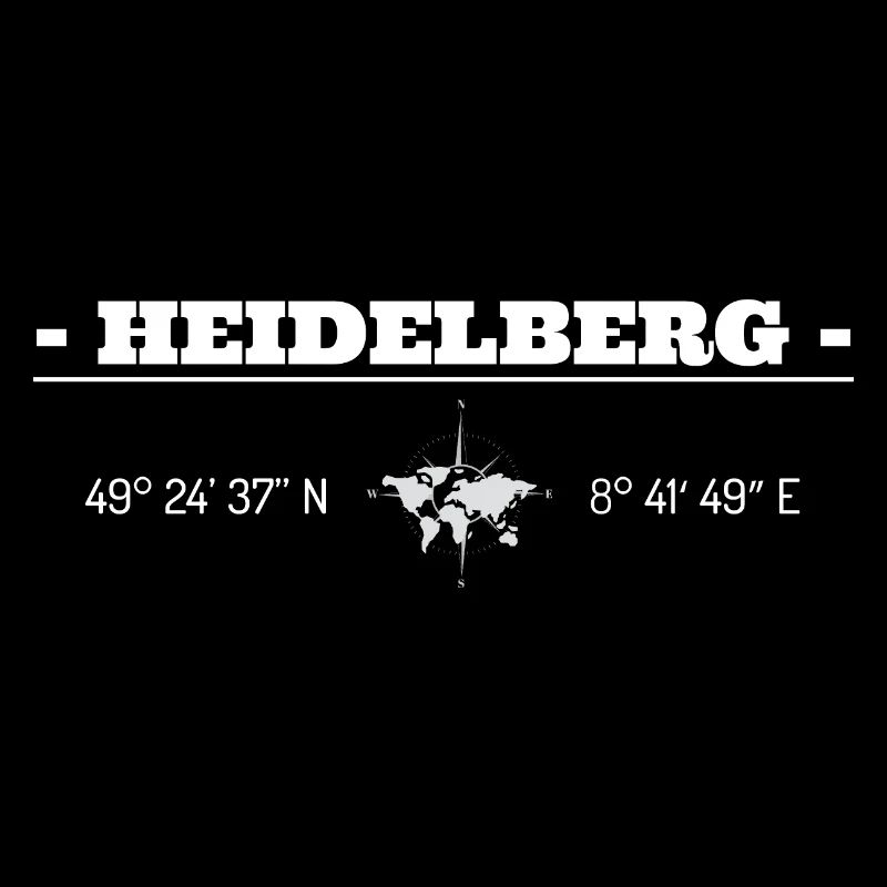 Coordinates Heidelberg