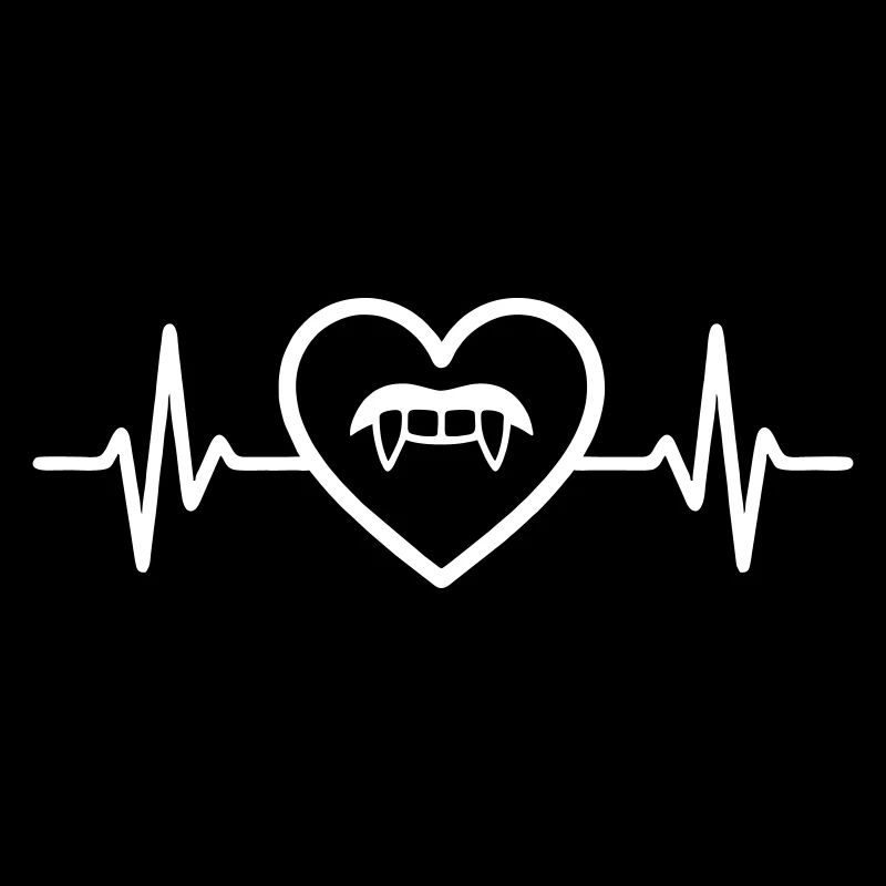Vampire Halloween Heart