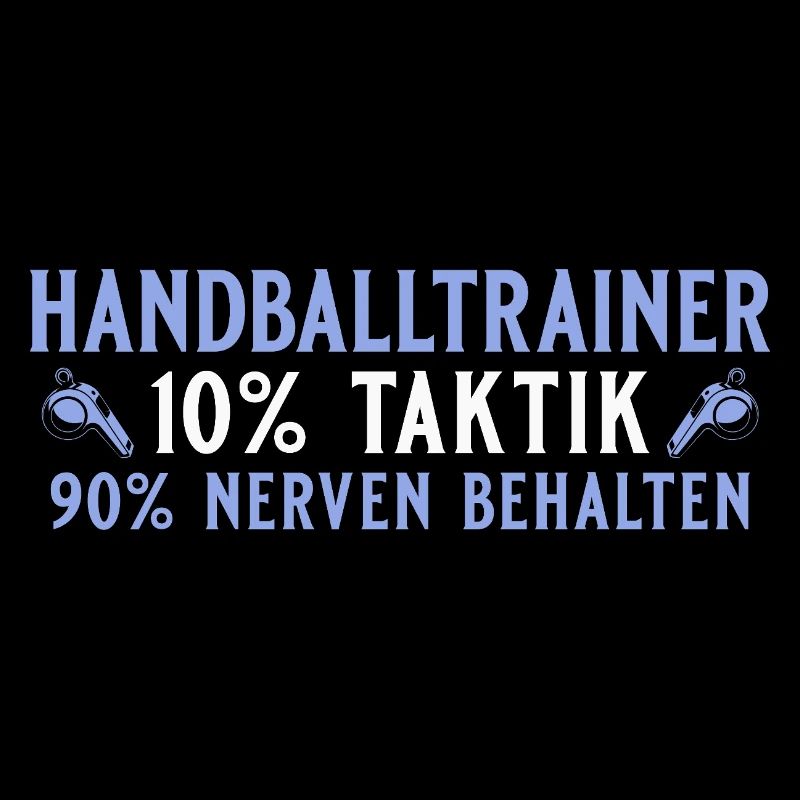 Handball coach 10% tactics 90% keep your nerve