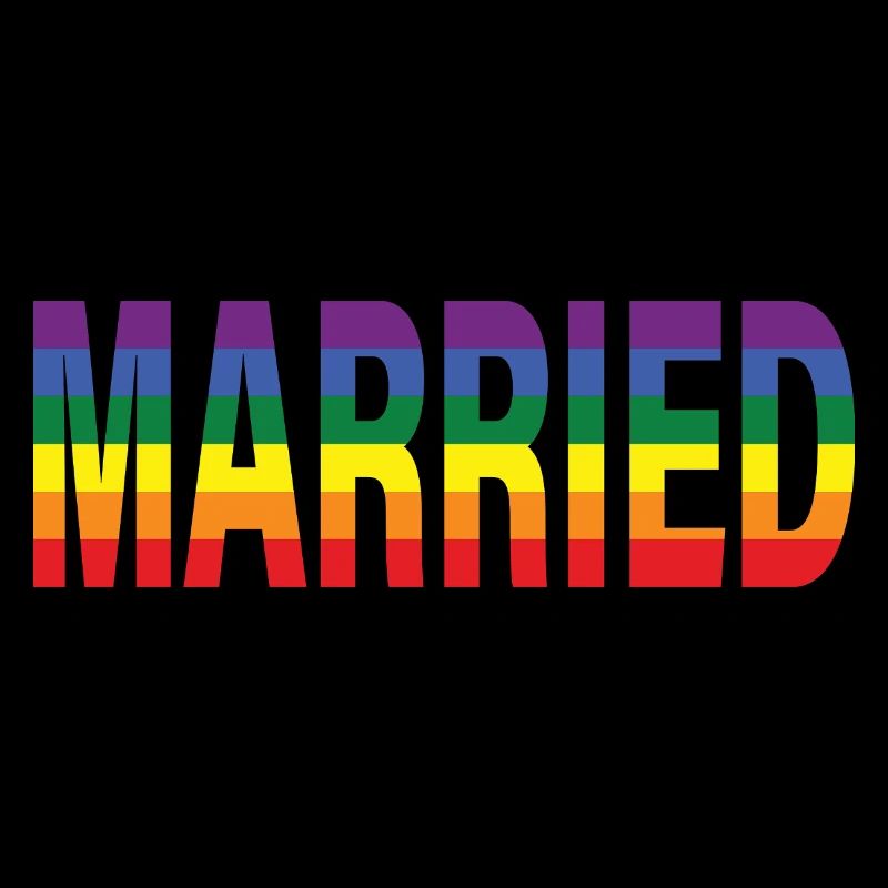 Verheiratet im Regenbogen