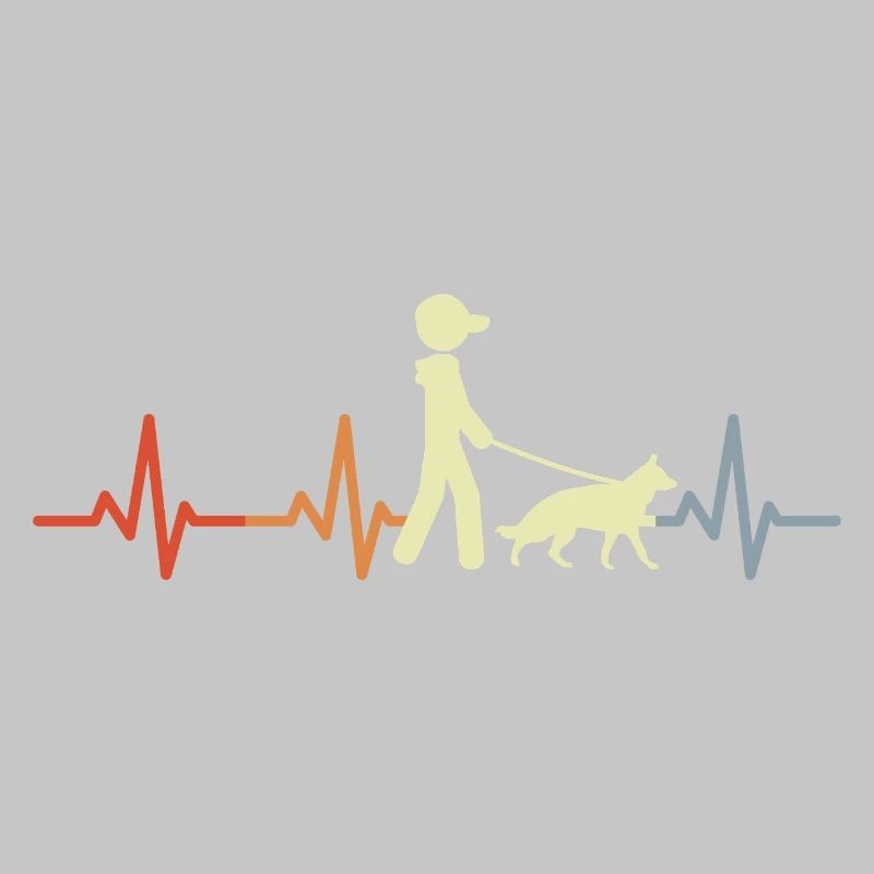 Schäferhund Kardiogramm