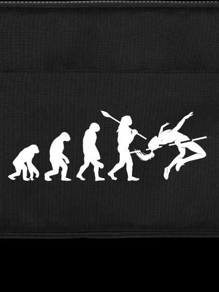 Hochsprung-Evolution-Athleten-Silhouetten-Kunst