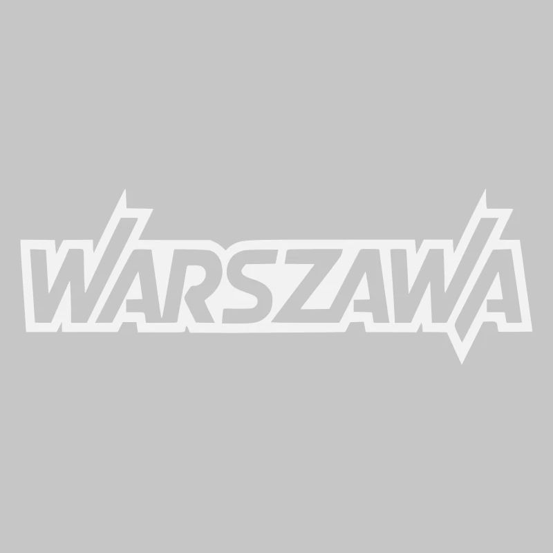 Lettres majusculées Varsovie - Varsovie