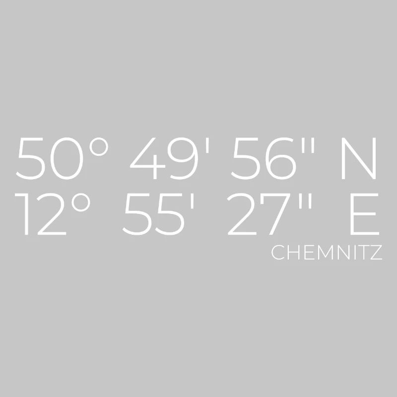 Coordinates Chemnitz