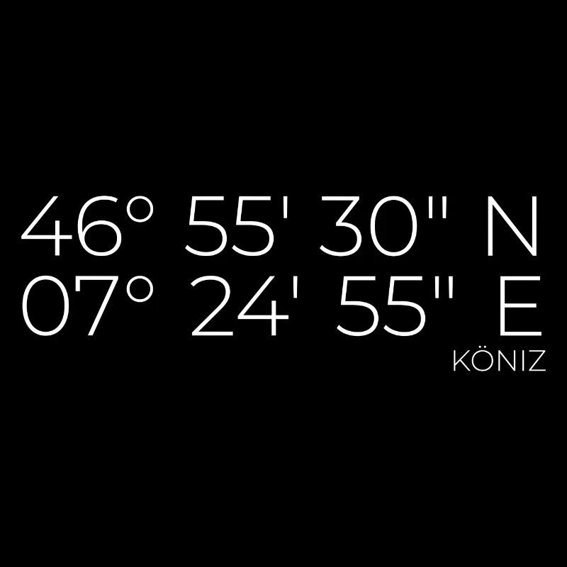 Coordinates Köniz Bern, Switzerland