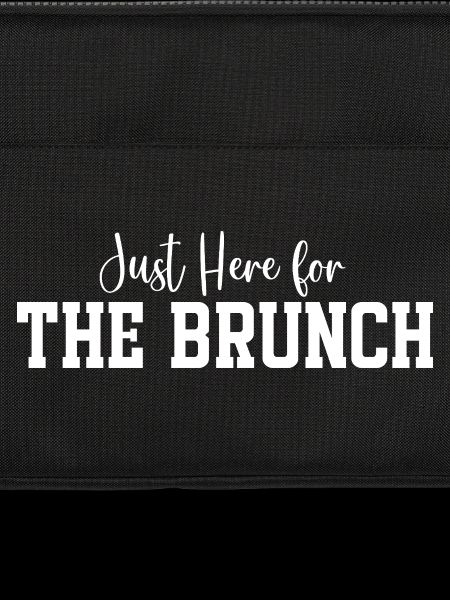 Nur zum Brunch hier.