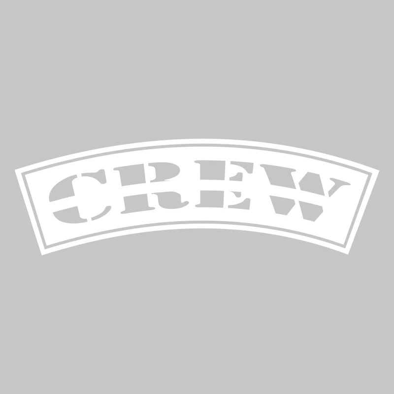 Crew Curved Design Patch