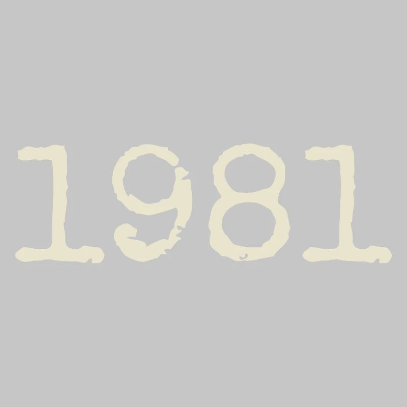 1981 Anniversary Gift - Awesome since 1981