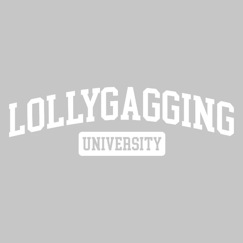 Dawdling at the university, procrastination, jostling