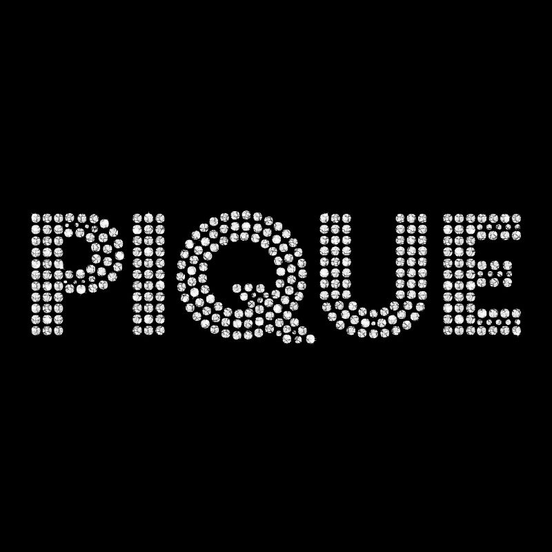 Lettrage point-piqué