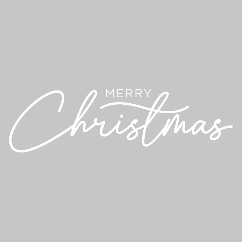Elegant White Christmas Script