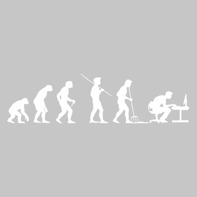 Evolution Programmierer Computerfreak