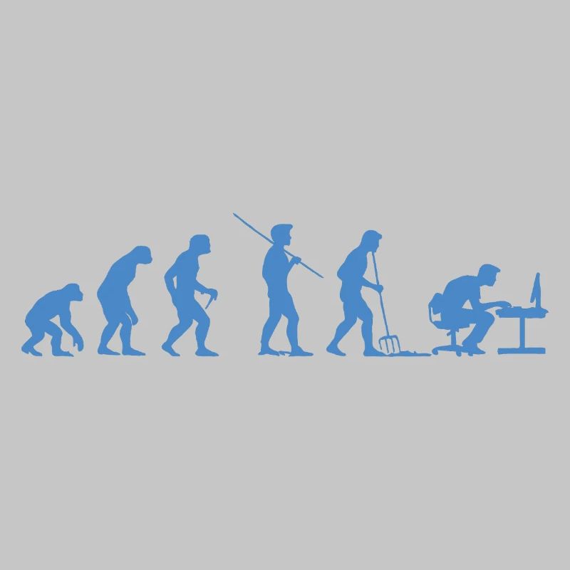 Programmierer Evolution Informatiker Entwickler