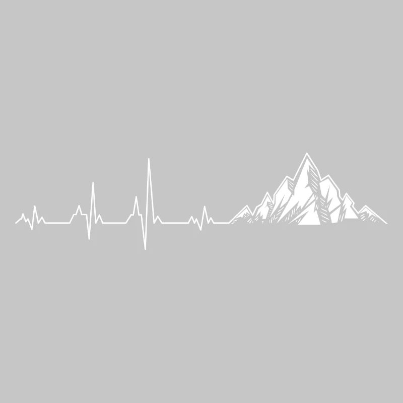 Conception ECG Pulse Peak Mountain