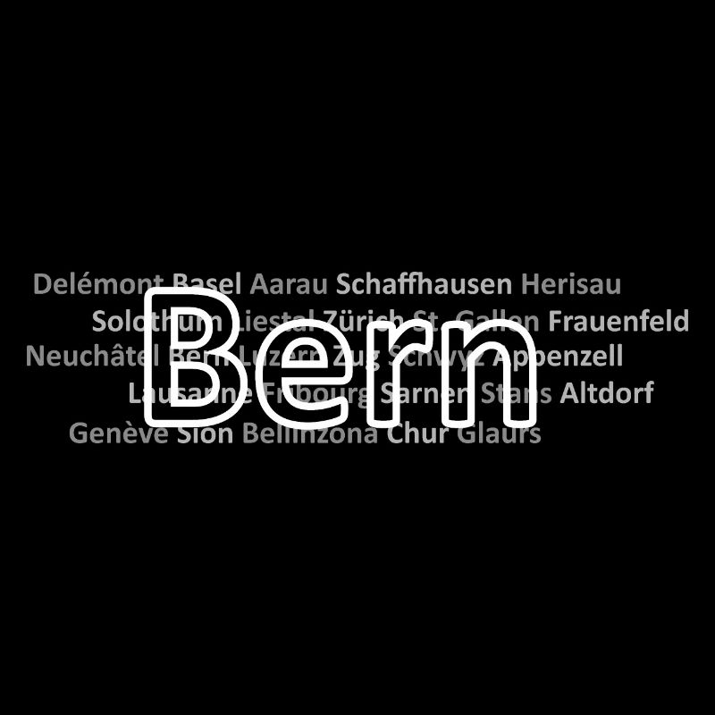 Schweizer Städte Bern