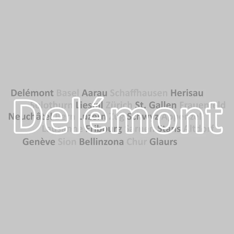 Schweizer Städte Delemont