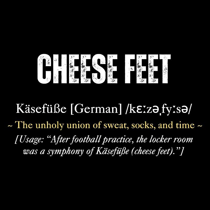 Définition de « Cheese Feet » avec