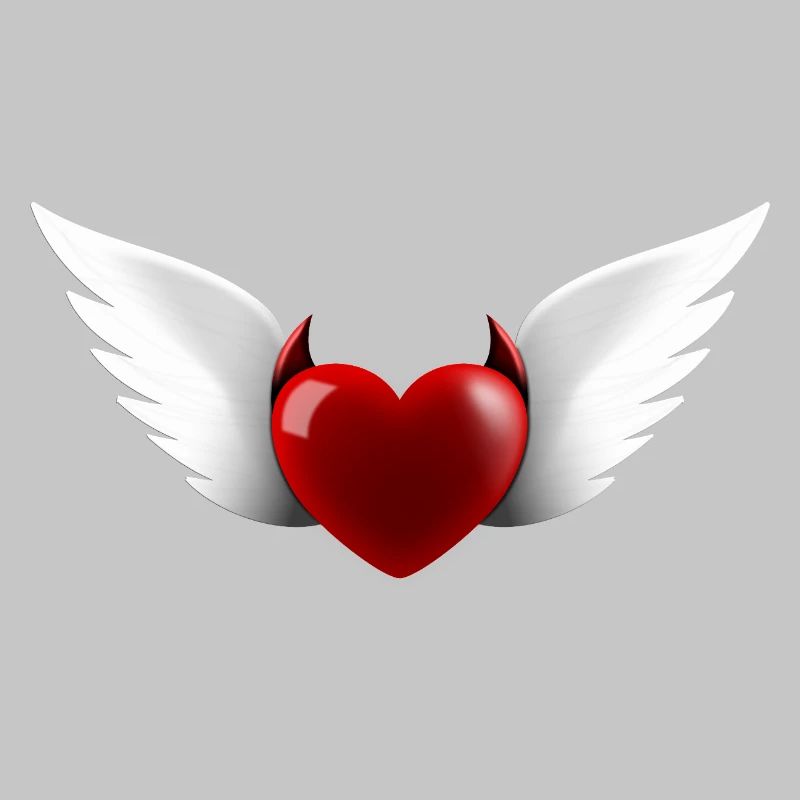 Heart Angel Devil