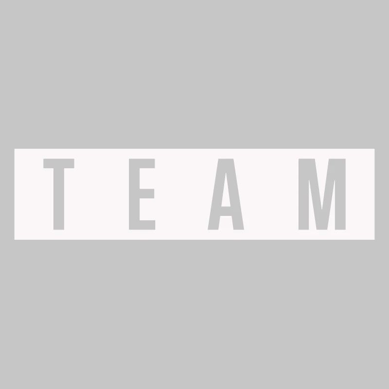 TEAM Blockschrift