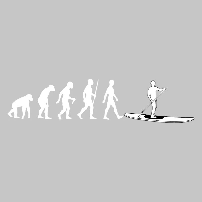 Évolution vers le paddleboard debout