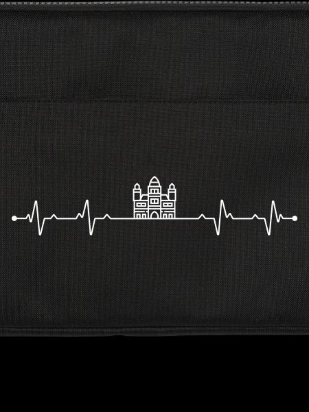 Heartbeat Skyline Silhouette