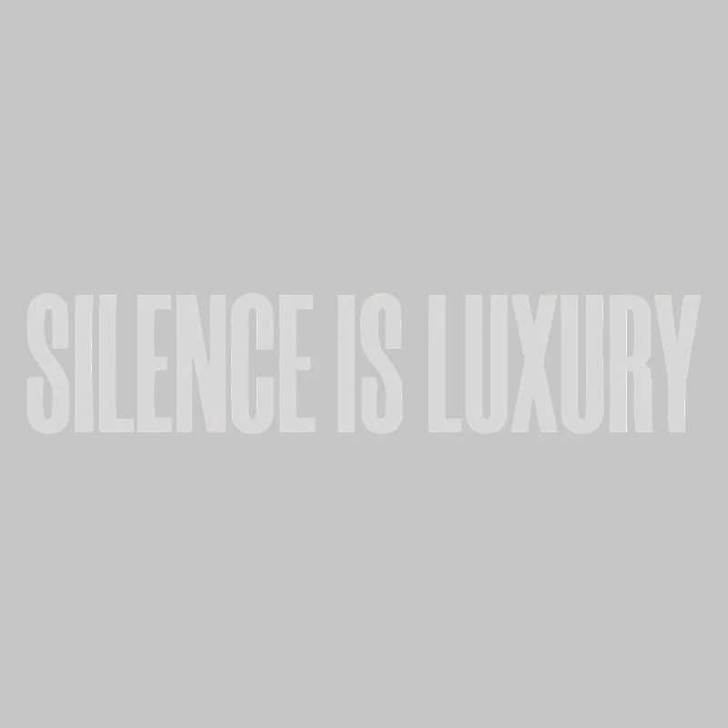 Minimalist Premium Typography Design 